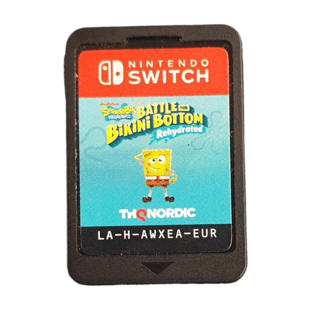 Pre Owned Spongebob Squarepants Battle For Bikini Bottom Rehydrated Switch Game Only Own Less